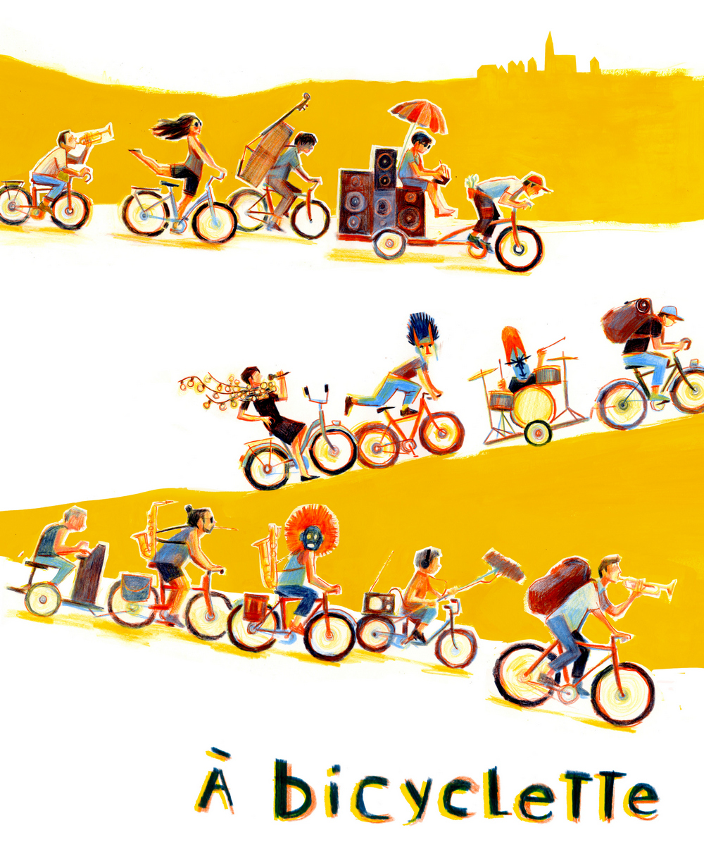 “À Bicyclette” – festivités itinérantes du 5 au 10 juillet