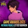 Manette en main – Emission no45 (Game Awards 2025, Metroid Prime 4 et Test de Dispatch)