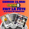 Samedi 23 mai – Station B fait la fête à la Cité de Chantier